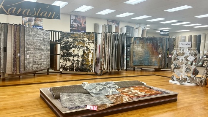 Area rug display